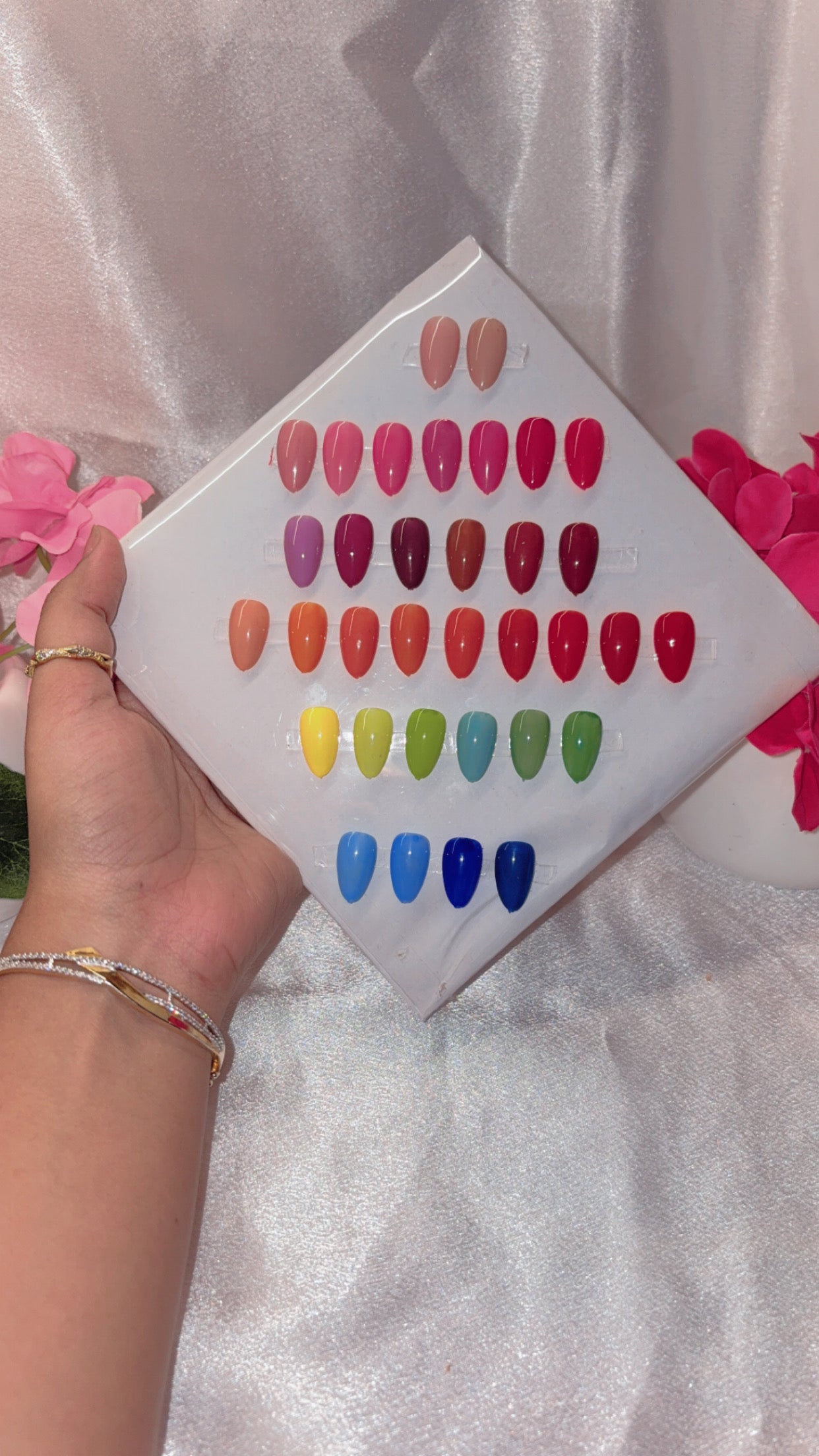 Solid Colour Nails