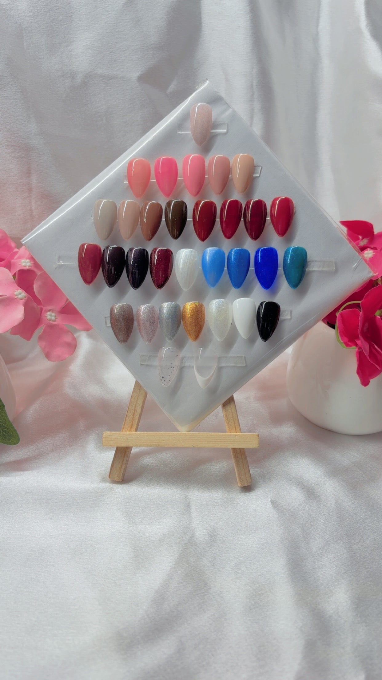Solid Colour Nails