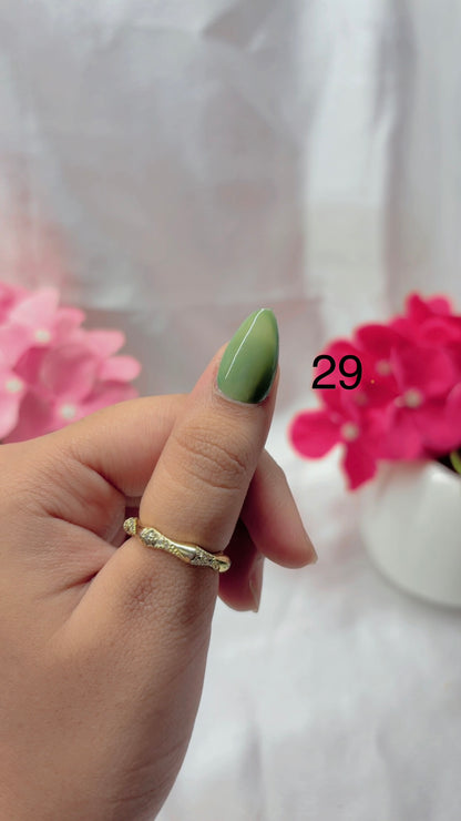 Solid Colour Nails