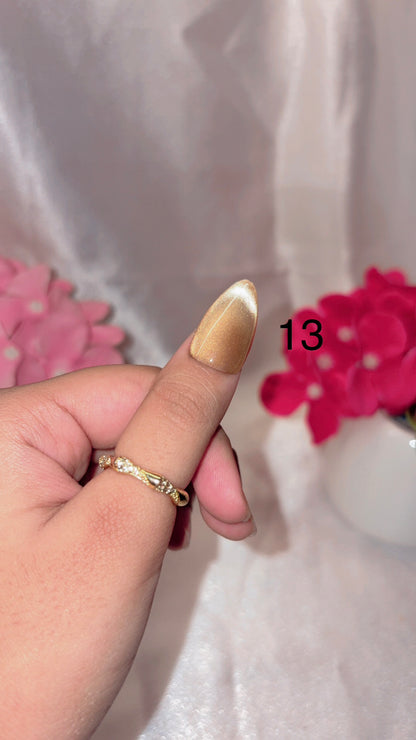 Solid Cateye Nails