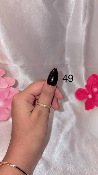 Solid Colour Nails