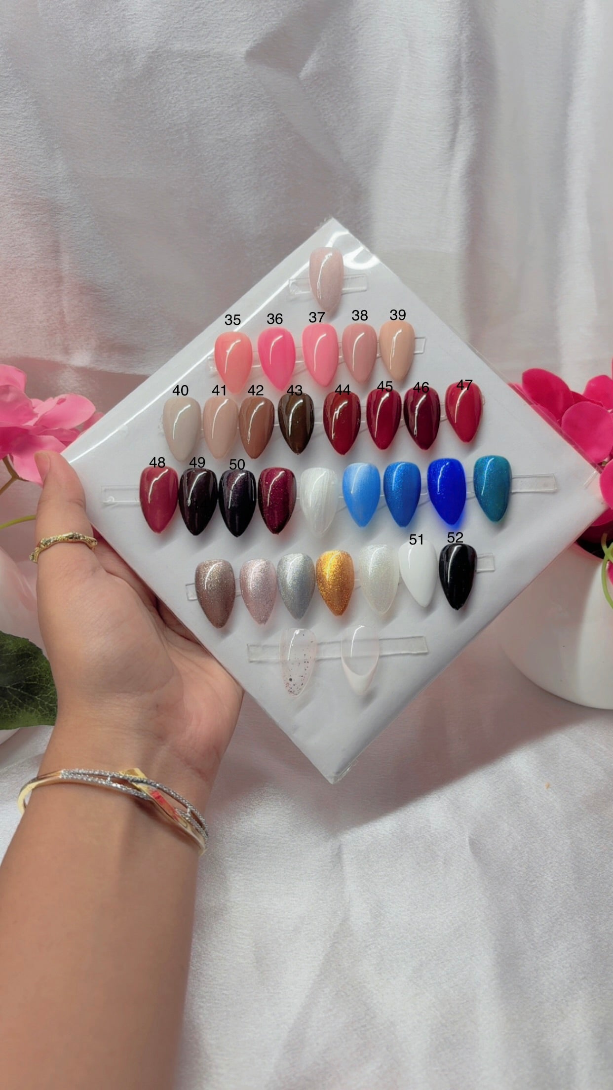 Solid Colour Nails