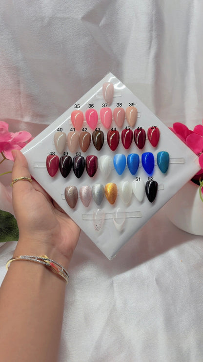 Solid Colour Nails