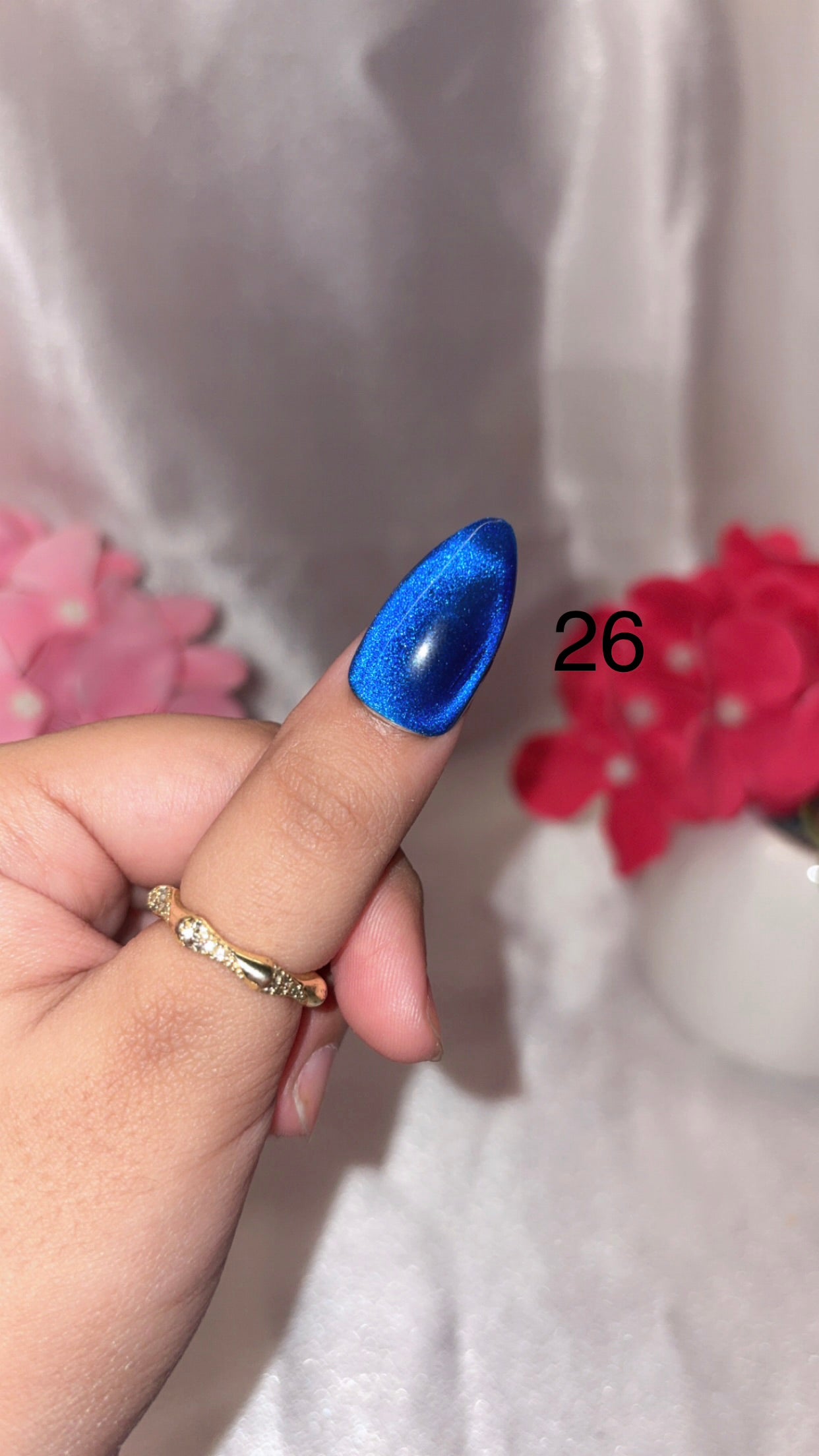Solid Cateye Nails