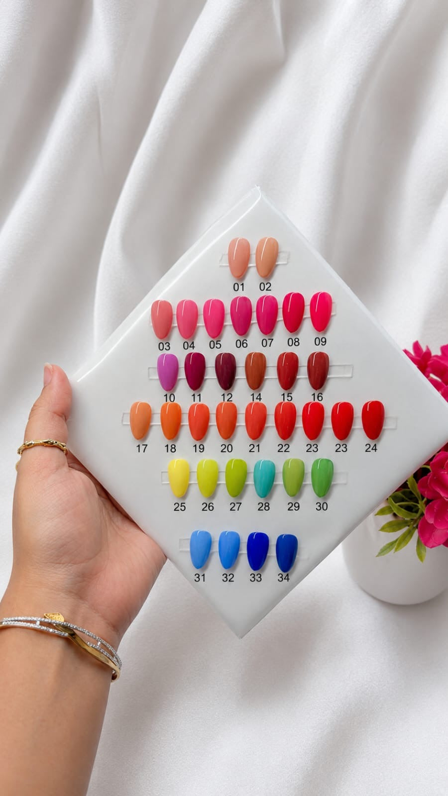 Solid Colour Nails