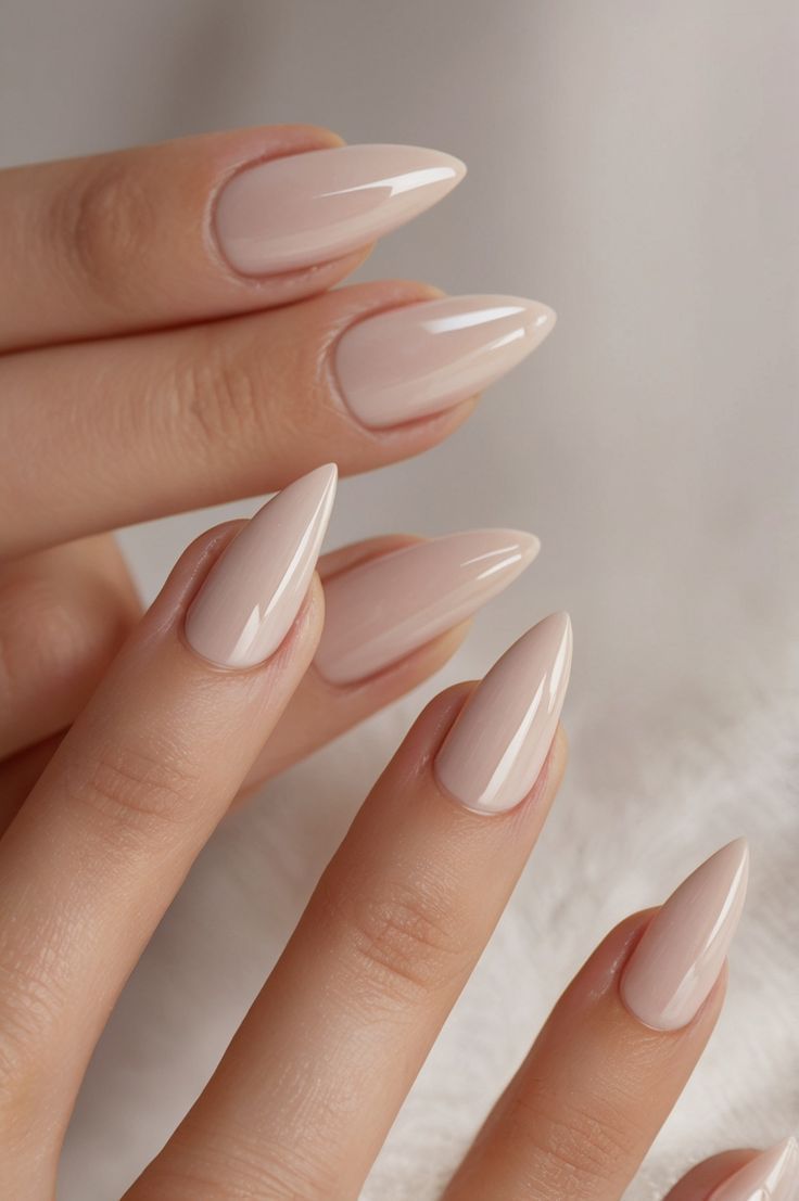 Beige Nails
