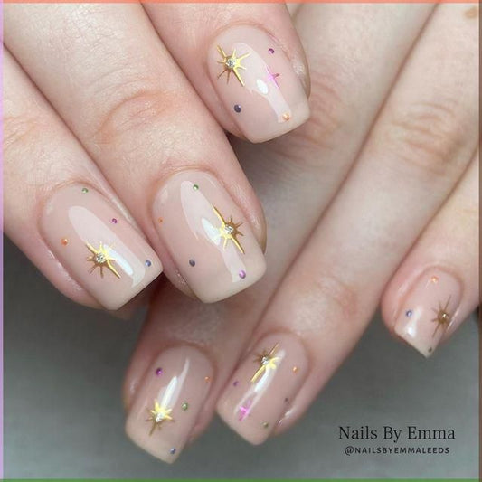 Chromatic Star Nails