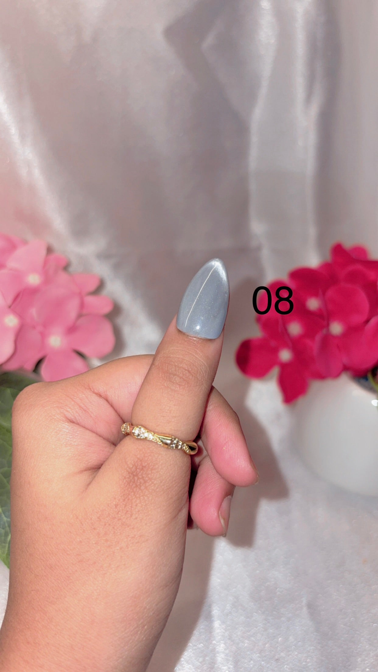 Solid Cateye Nails