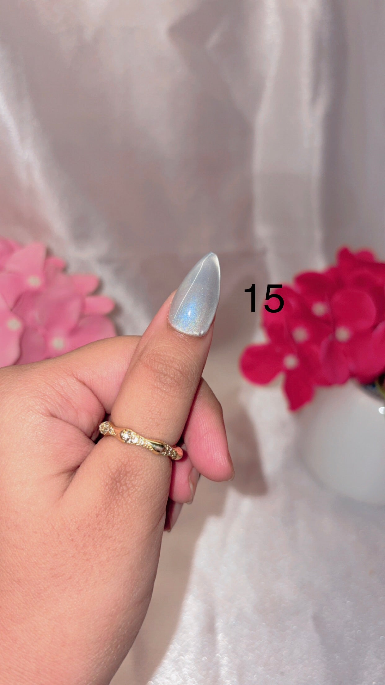 Solid Cateye Nails