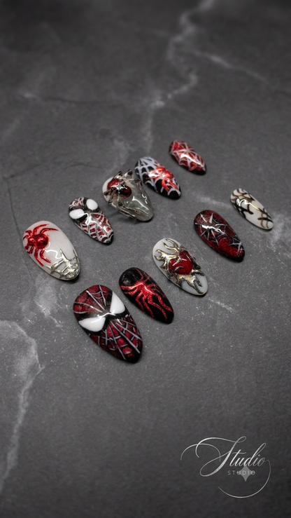SpiderMan 3D Nails