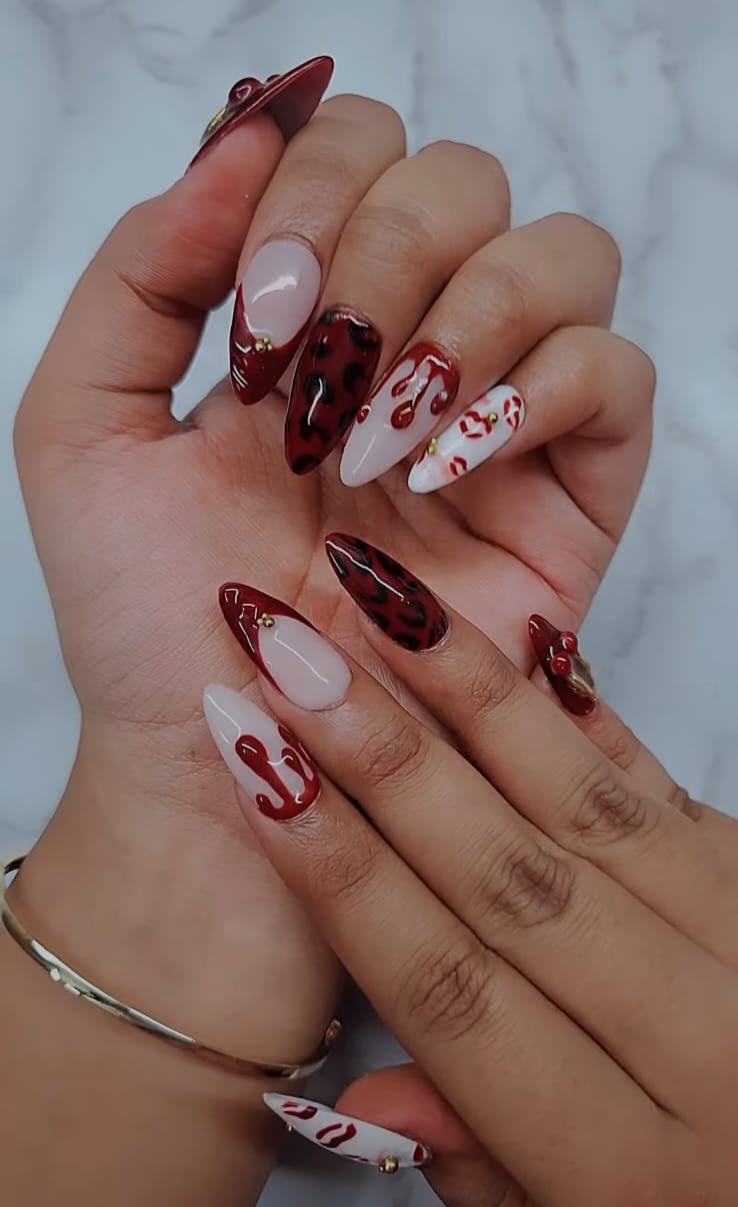 Red Cherry Nails