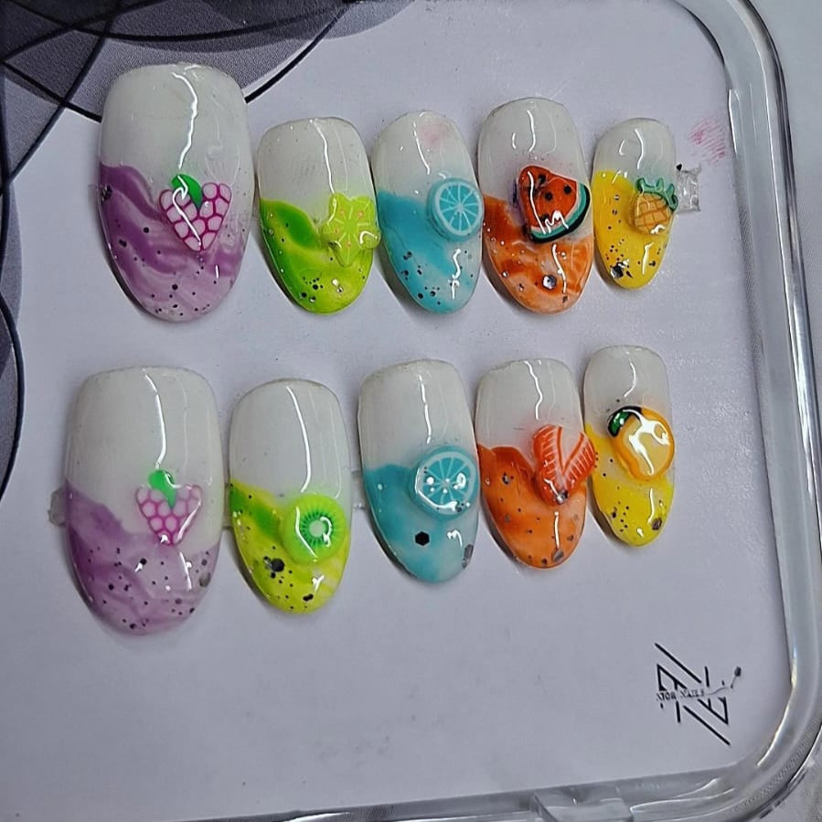 Fruit Burst Nails