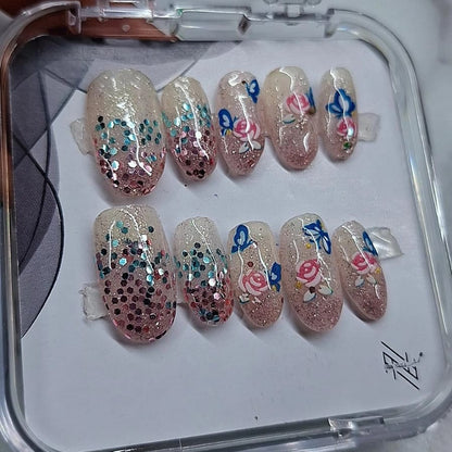 Mylar Obreo Nails