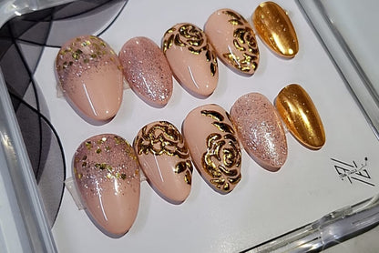 All glam nails