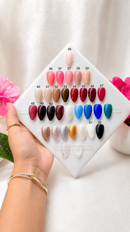 Solid Colour Nails