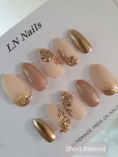 All glam nails