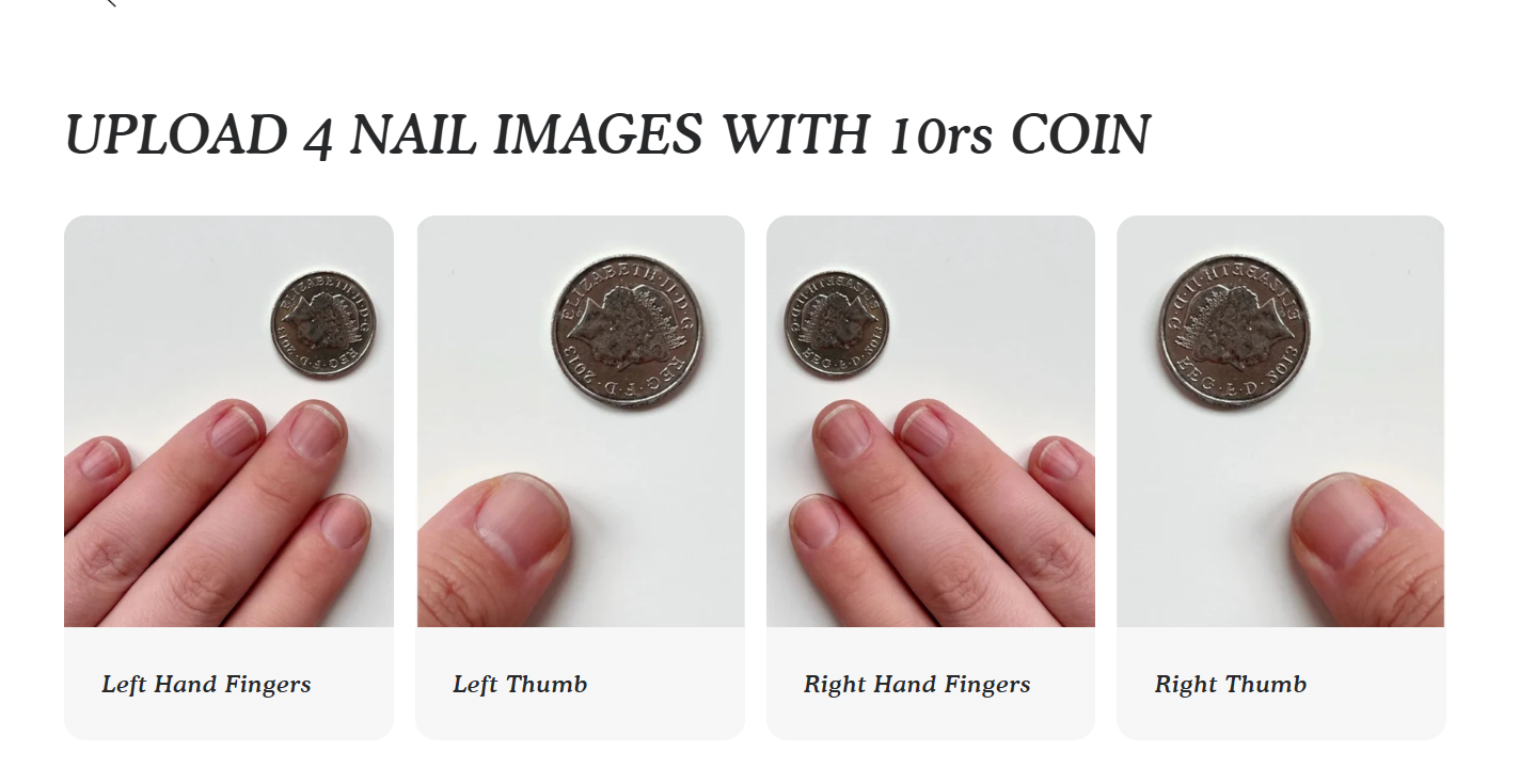 3D brown flower Nails