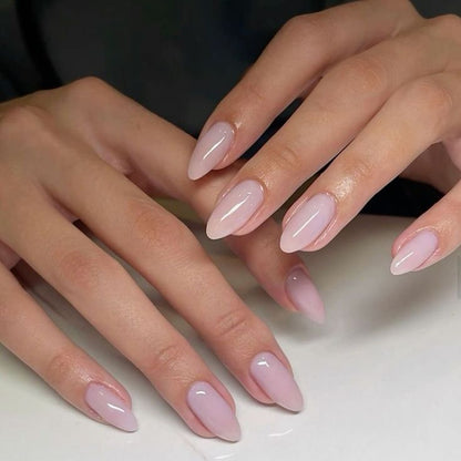Milky Pink Nails