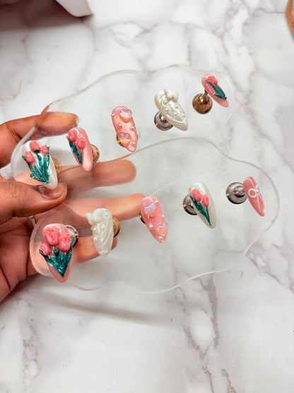 Exclusive 3-D Tulip  Nails Nior Nails