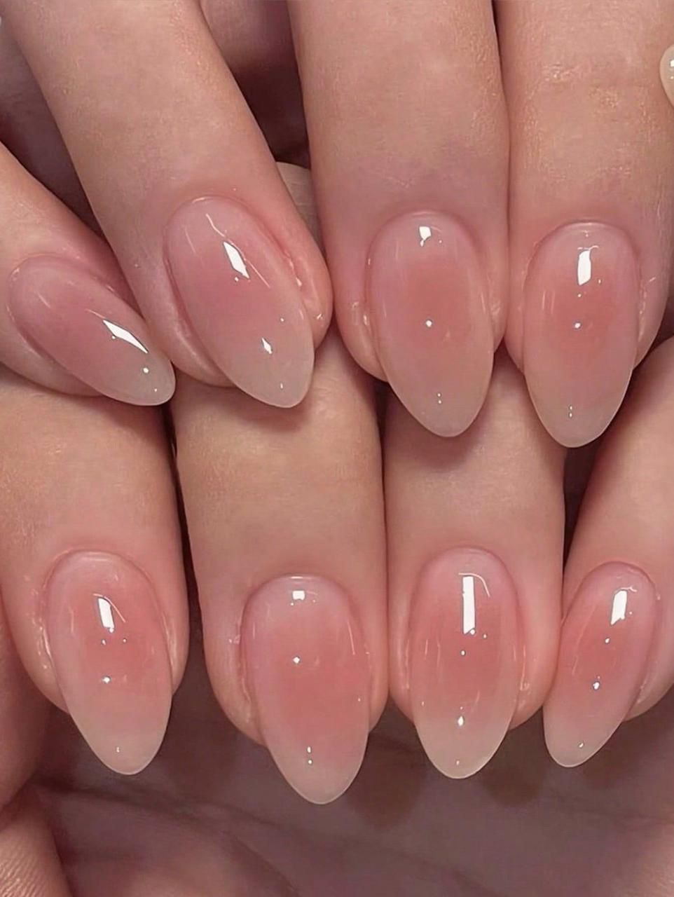 Nude Pink Ombre Nails Nior Nails