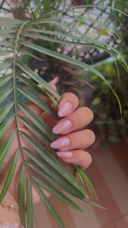 Milky Pink Nails