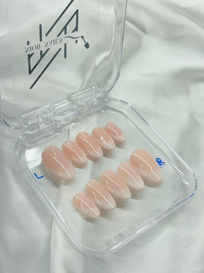 Jelly Nude French Nails