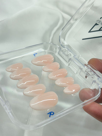 Jelly Nude French Nails